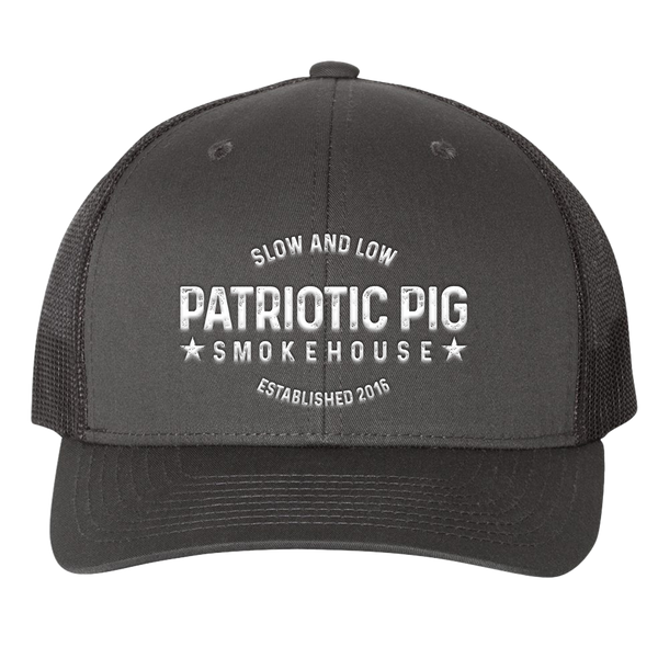 Patriotic Pig Leather 3D Puff Embroidery