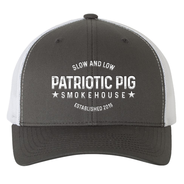 Patriotic Pig Leather 3D Puff Embroidery