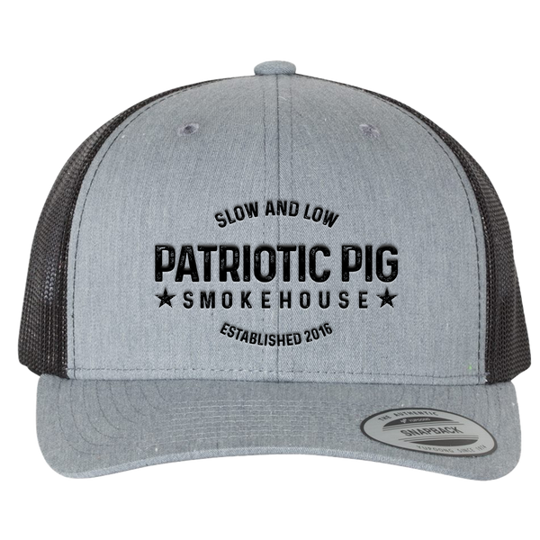 Patriotic Pig Leather 3D Puff Embroidery