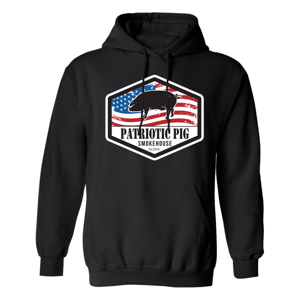 Patriotic Pig Hoodie Original