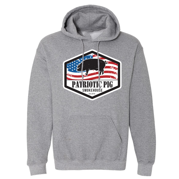 Patriotic Pig Hoodie Original