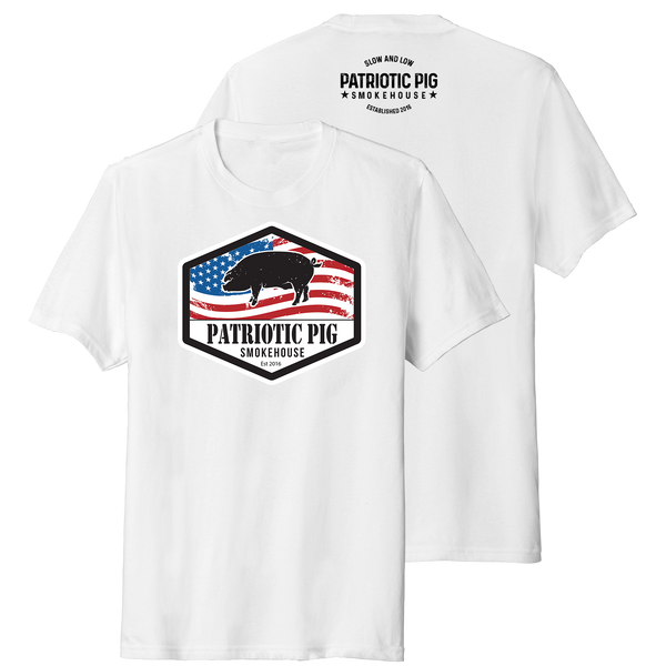 Patriotic Pig T-Shirt Original